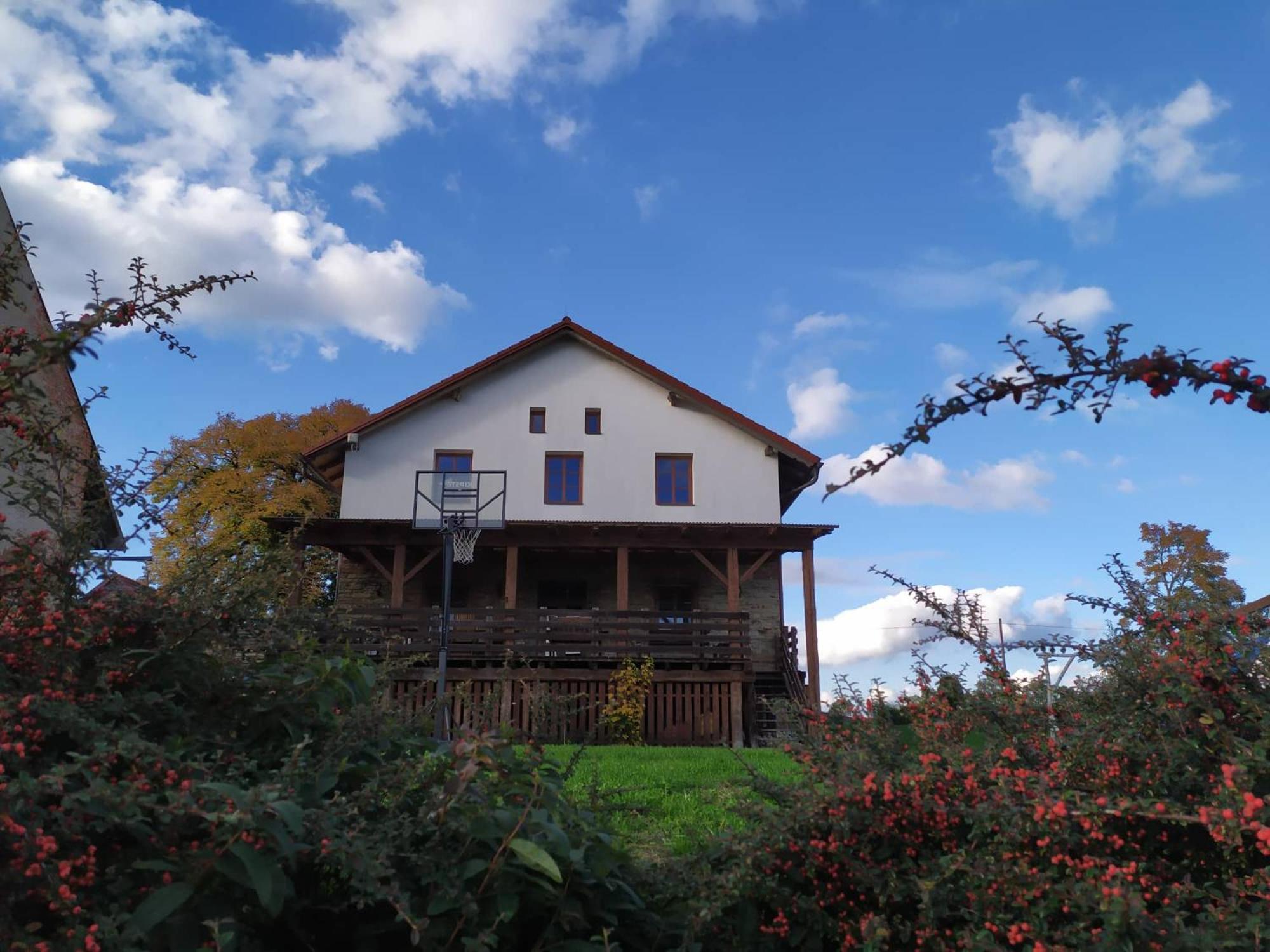 Ekofarma Bily Mrak Villa Borohradek Buitenkant foto