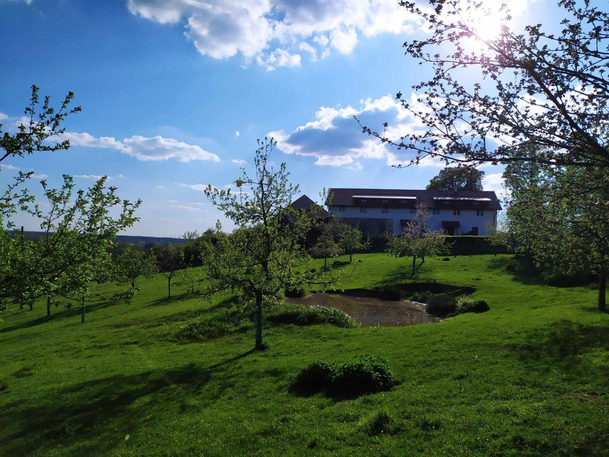 Ekofarma Bily Mrak Villa Borohradek Buitenkant foto